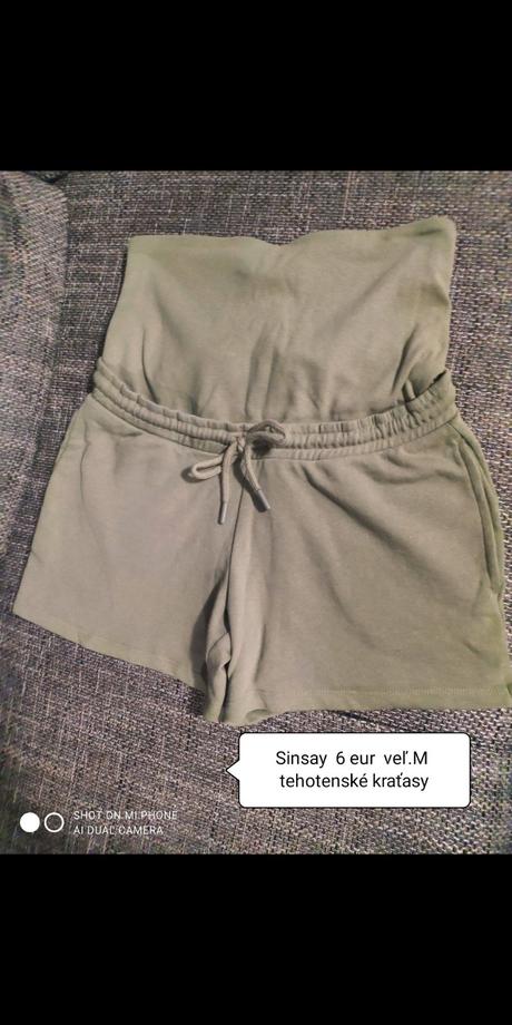Tehotenské kraťasy sinsay, m