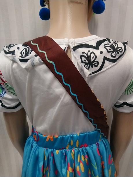 Kostým mirabel encanto šaty, set doplnkov, 110-122,