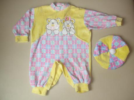 Teplučký overal s čapičkou, 62