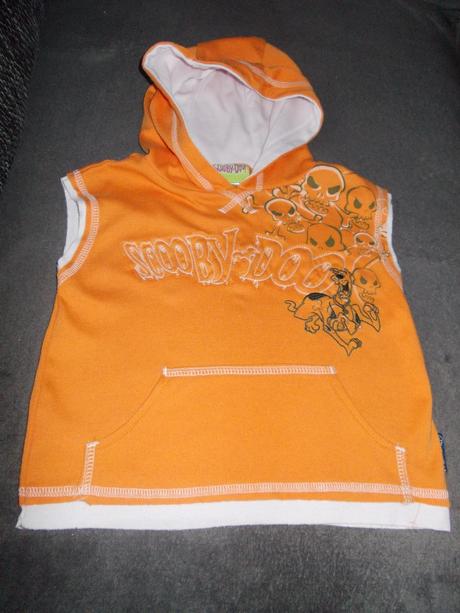 Tielko s kapucňou- scooby doo, 104