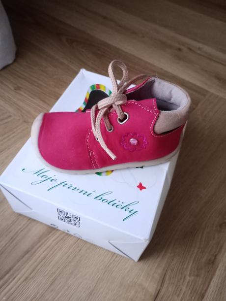 Fare bare prvé topánky, kožené,v.20, fare,20