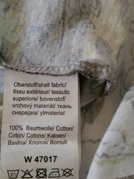 Dámsky top s farebným vzorom, india, xl