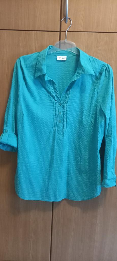 Košelová blúzka- zelená, c&a,50