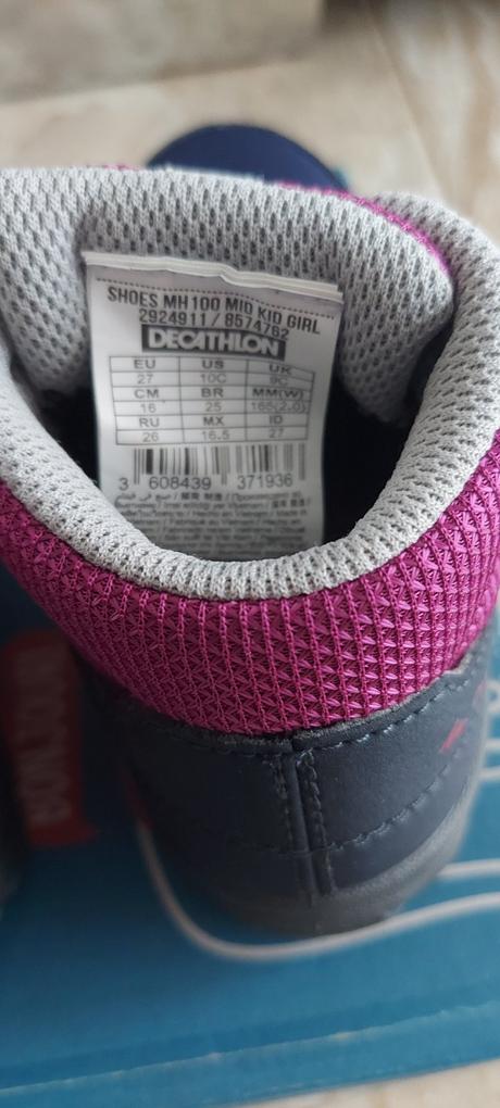 Turistické topánky, quechua,26 / 27