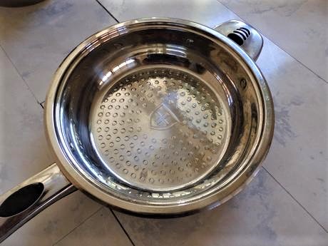 Nerezová panvica royalty line + prikrývka 2 l,