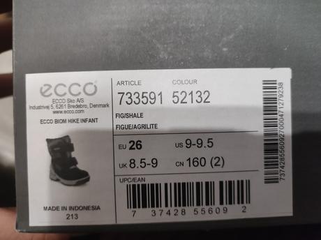 Ecco čižmy biom hike infant, ecco,26