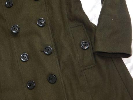 Luxusny vlneny kabat, 38
