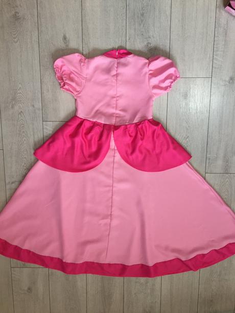 Kostym princezná peach super mario 10-12 rokov,