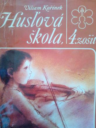 Husľová škola , spev , noty - 4 zošit ô, 
