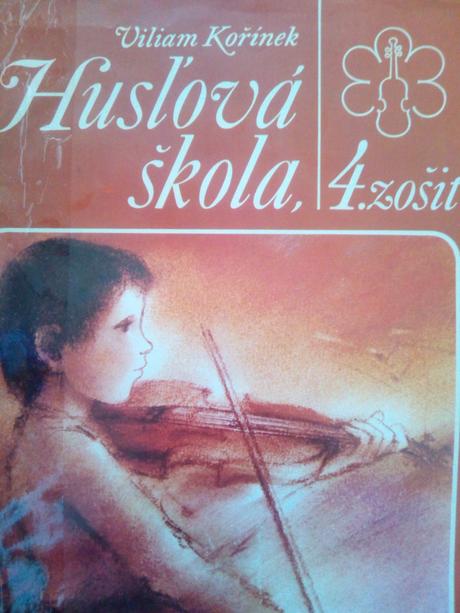 Husľová škola , spev , noty - 4 zošit ô, 