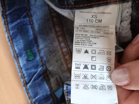 Benetton chlapčenské rifle, benetton,110