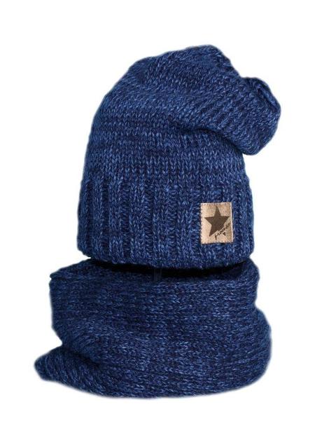 Chlapčenský set čiapka,nákrčník/mix farieb, 