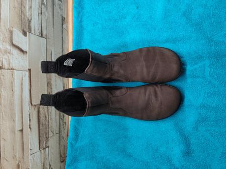 Groundies 38 - dámske kožené zateplené barefoot to, 38