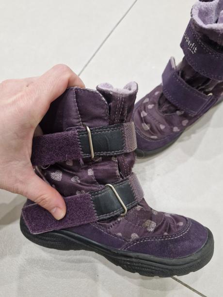Krásne fialové čižmičky 28, superfit,28