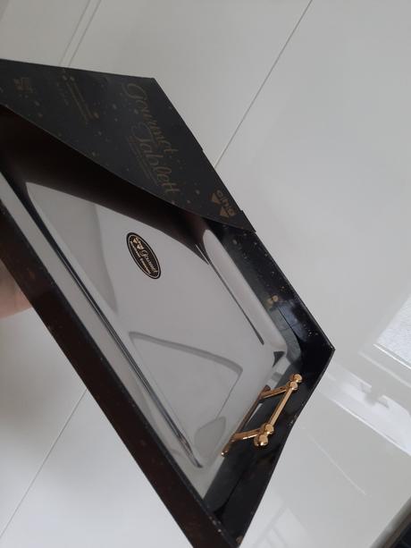 Luxusná tácka 24k zlato, 