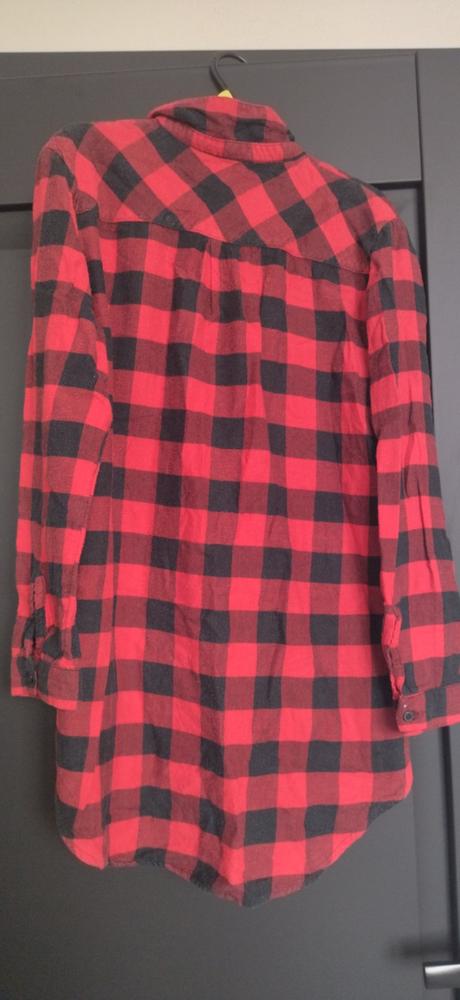 Košeľa červená, h&m,146