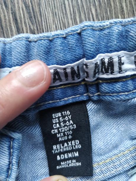 Krásne imidžové rifle značky denim, denim,116