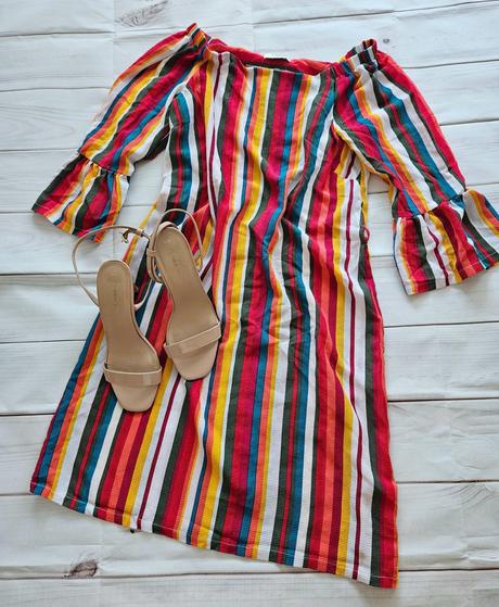 Krásne šaty, papaya,s