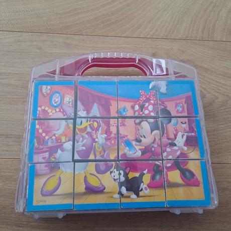 Plastové kocky minnie, 