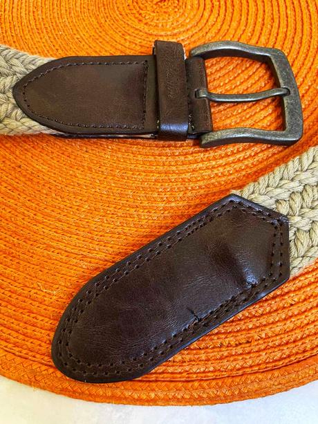 Naturálny jutový opasok,