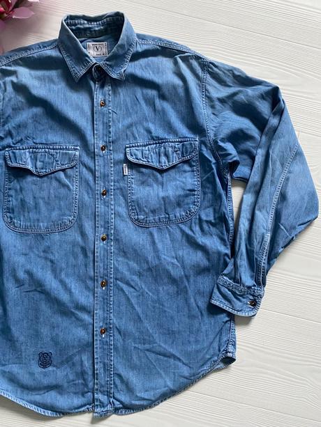 Valentino - denim košeľa, l