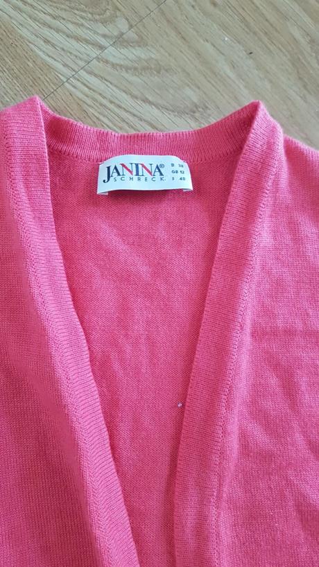 Koralový kardigán v. 40, 40