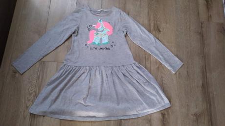 Šaty s  premieňacím koníkom, h&m,134