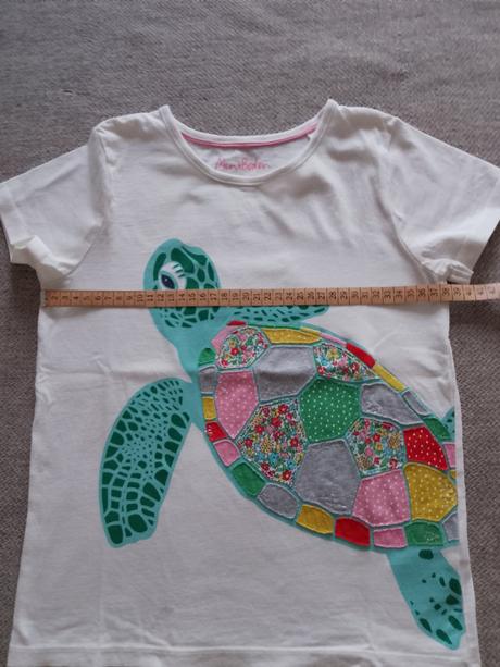 Dievčenské tričko, mini boden,140