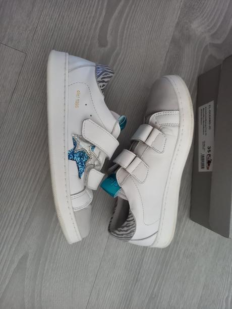 Kožené botasky clic, 35