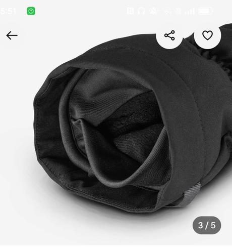 Lyžiarske rukavice, wedze,xs