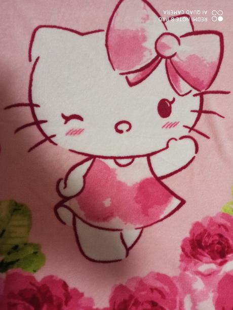 Flisova deka hello kitty,