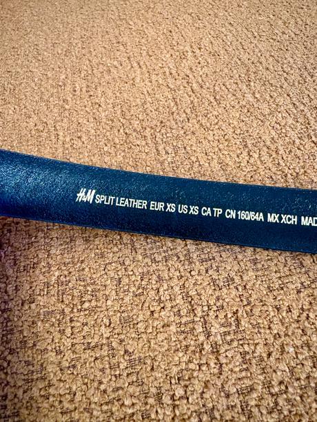 Dámsky kožený opasok, zn. h&m, h&m