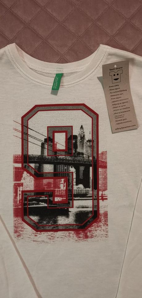 Tričko / nátelník benetton, benetton,116