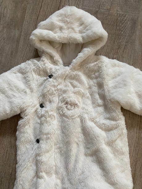 Huňatý zimný overal veľ. 68, 68