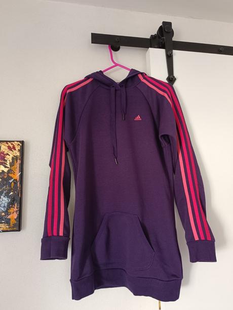 Predĺžená mikina, adidas,xs