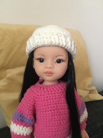 Čiapka na bábiku 32cm, 