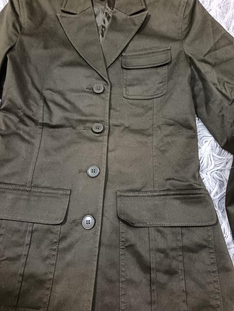 Zelené dámske sako, 34