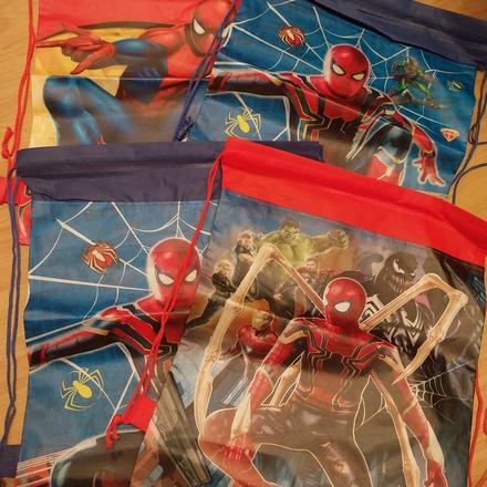 Sada 4 novych vrecusok spiderman, 