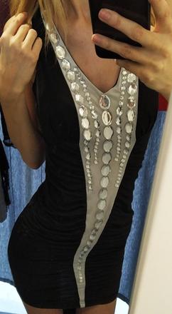 Luxusné šaty redial, xs