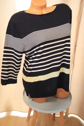 Pruhovaný sveter gerry weber, l/xl, gerry weber,l