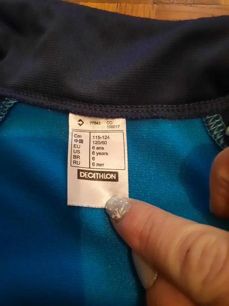 Chlapčenská mikina, decathlon,116