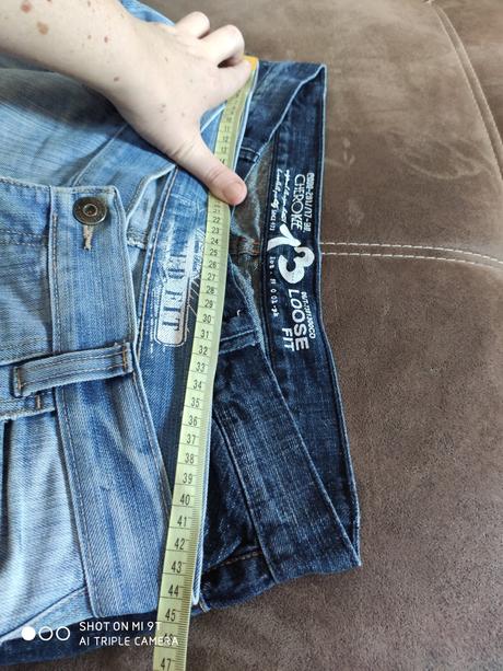 Nosené pánske nohavice, 34