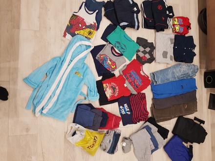 Sada vecičiek pre chlapca 98-104,  25 ks + nejaké, 86–98