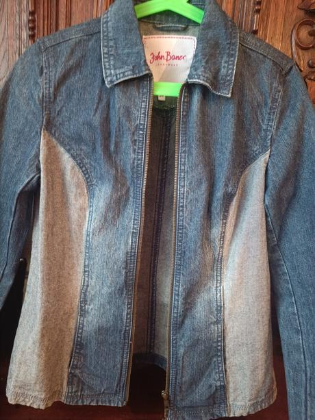 John baner, ľahká riflova bunda, bonprix,xs
