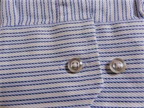 Kvalitná prúžkovaná košeľa, l