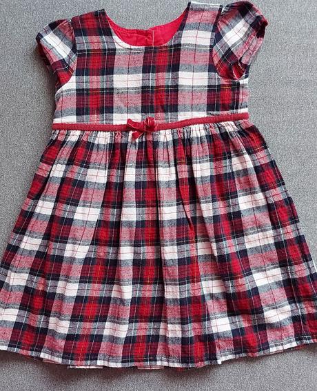 Karované šaty, george,86