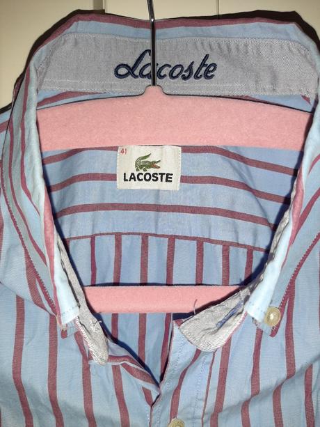 Košeľa lacoste, lacoste,41