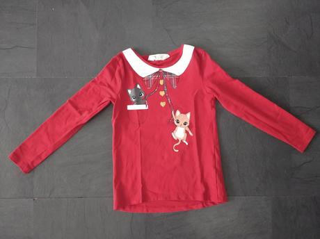 Vianocne tricko v. 5-6r, h&m,110