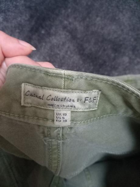 Zelena sukna v.38, f&f,38