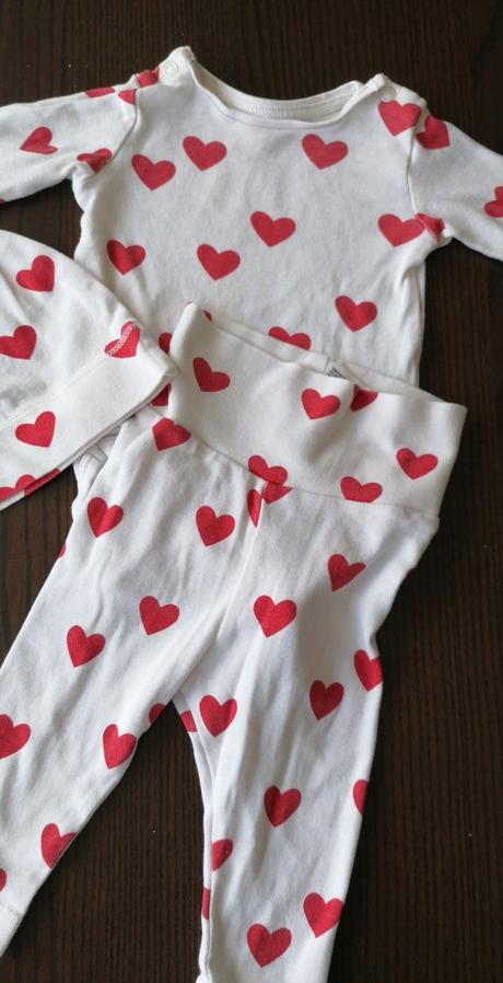 Srdiečkova súprava, h&m,62